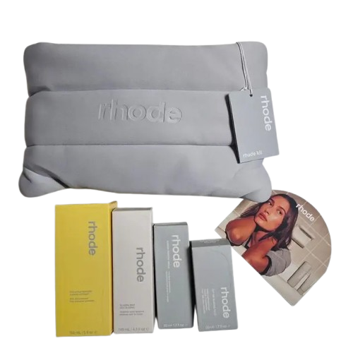 Набір догляду за шкірою обличчя - The Rhode Kit Four Skin Glazing Essentials by Hailey Bieber
