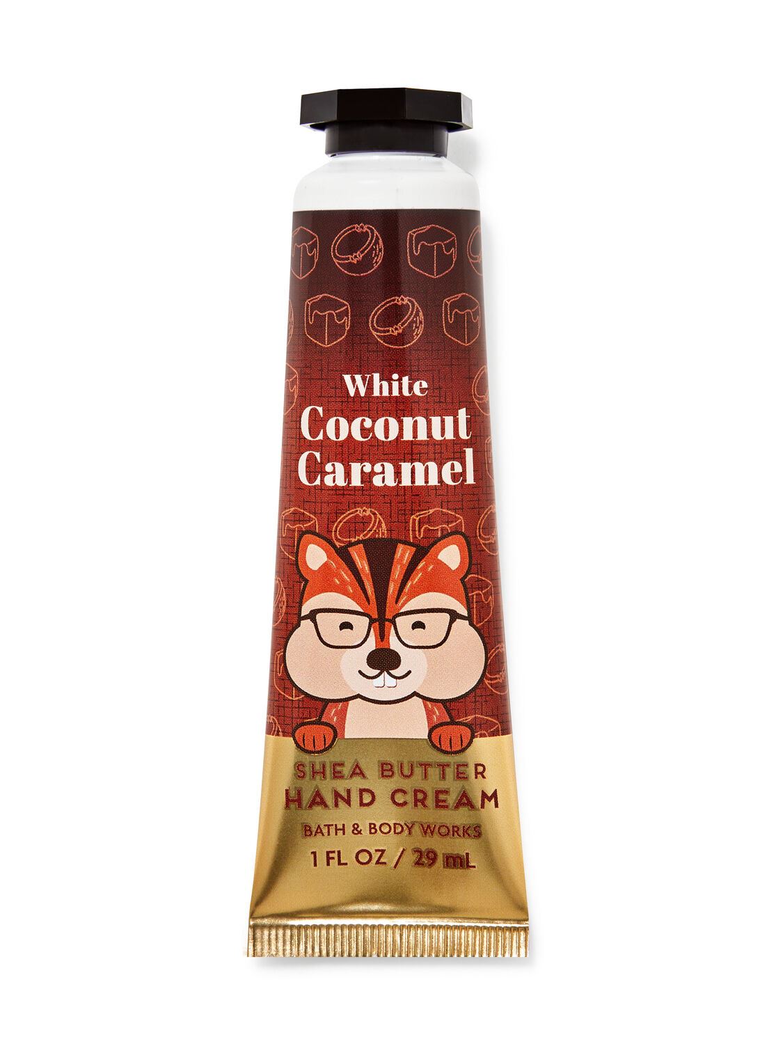 Крем для рук Bath and body works - WHITE COCONUT CARAMEL HAND CREAM (29ml)