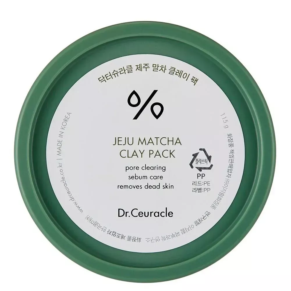 Dr Ceuracle Jeju Matcha Clay Pack - Очищуюча глиняна маска з чаєм Матча