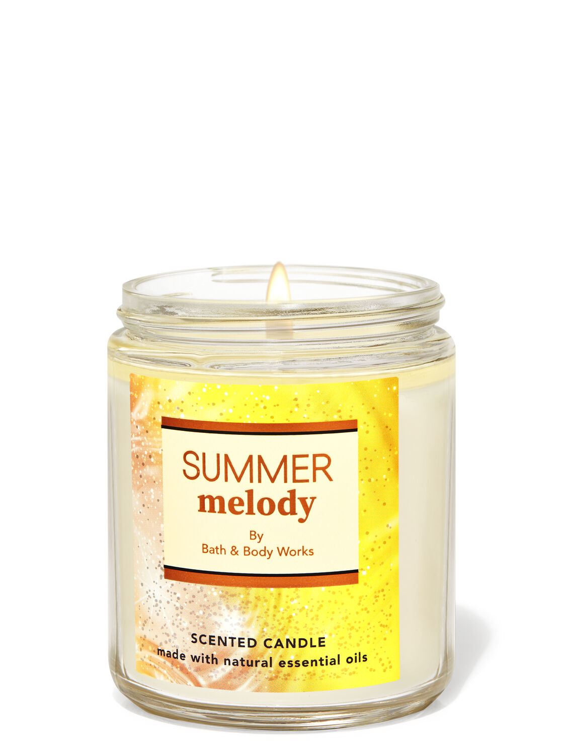 Середня свічка Bath and body works - Summer melody Single Wick Candle