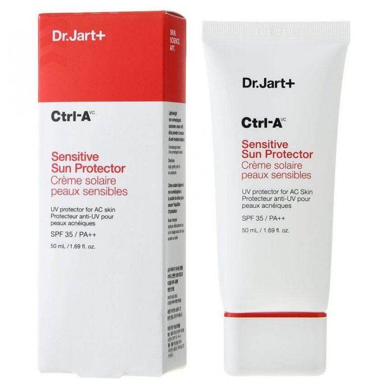 Dr.Jart+ Сонцезахисний крем для проблемної шкіри Ctrl-A Sensitive Sun Protector SPF 35/PA++