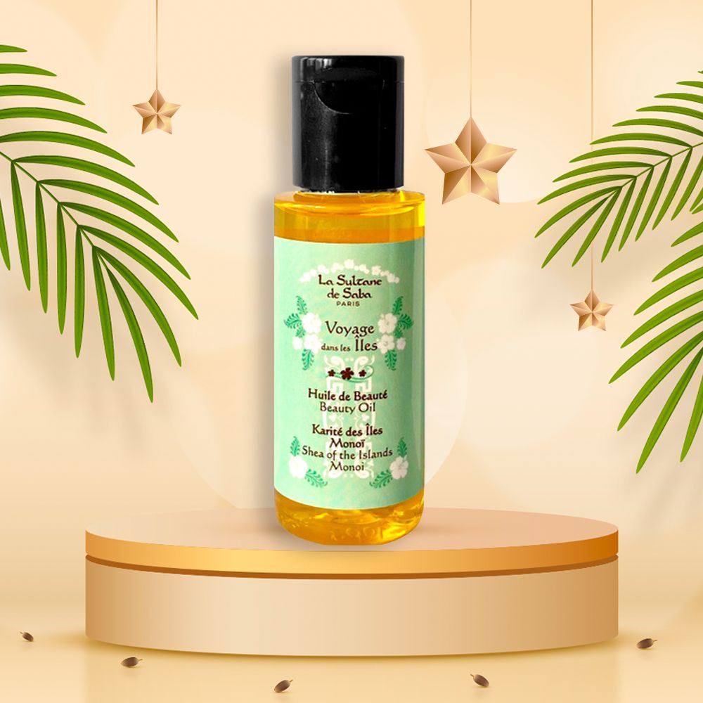 Олія краси для тіла та волосся La Sultane de Saba Beauty oil Shea Of The Islands Monoi 50 мл