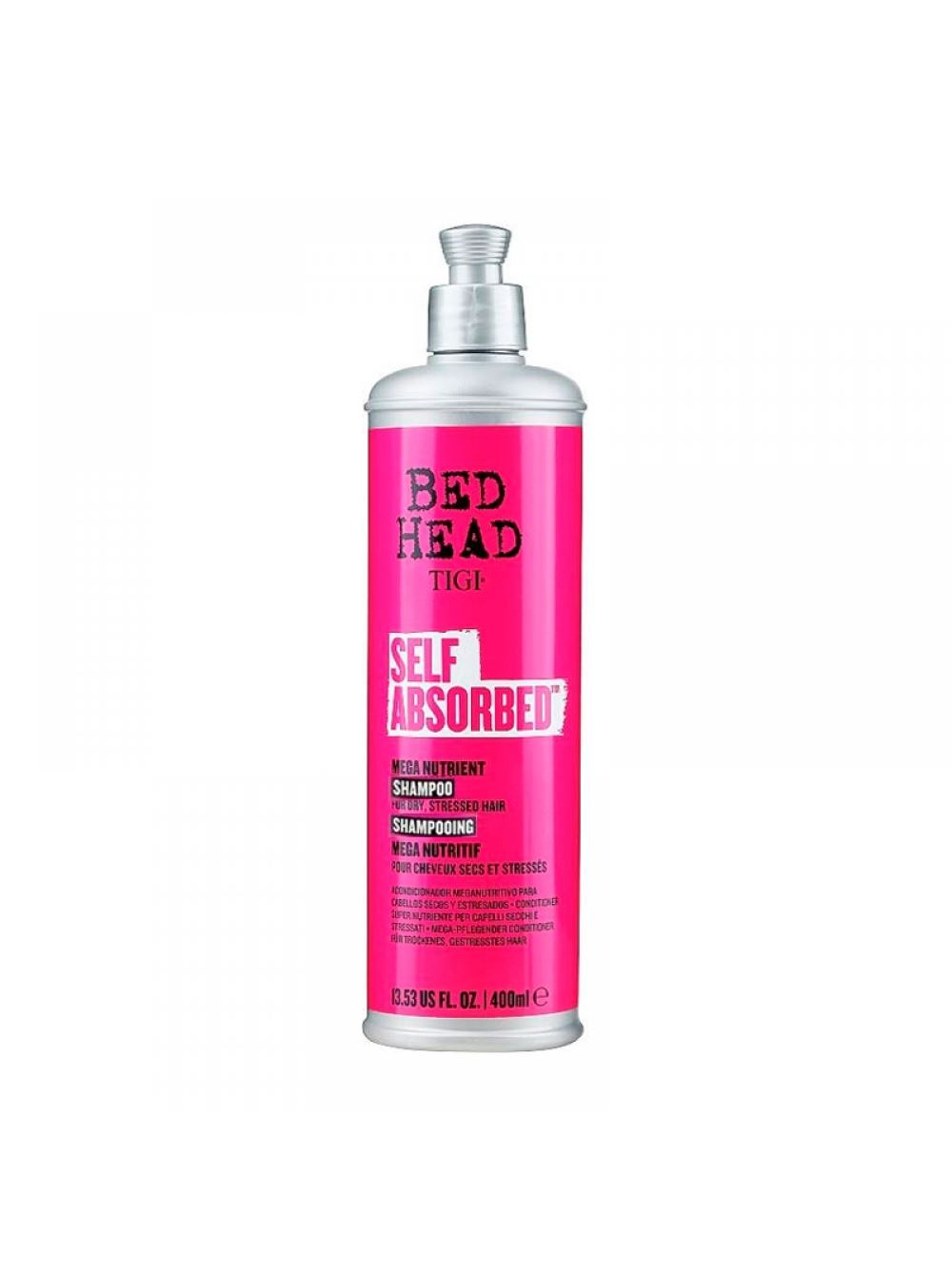 Живильний шампунь Tigi Bed Head Self Absorbed Mega Nutrient Shampoo для сухого та ламкого волосся, 400 мл