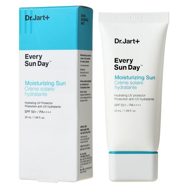 Dr.Jart Зволожуючий сонцезахисний крем Every Sun Day Moisturizing Sun SPF50+ PA++++