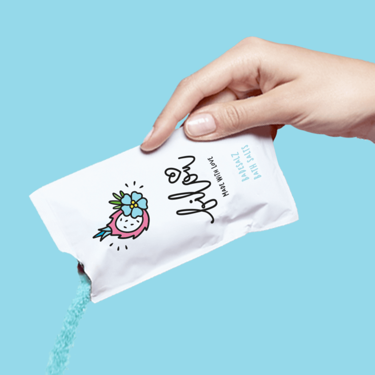 Сіль для ванни «фруктовий рай» Bilou - FRUITY PARADISE BATH SALT