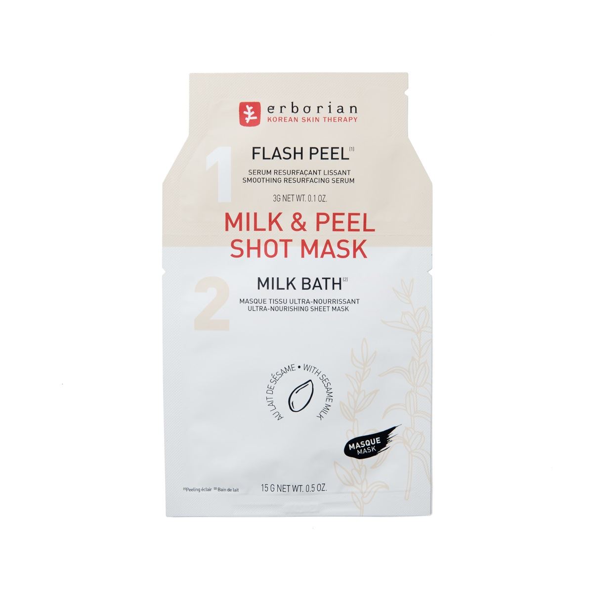 Erborian Тканинна маска Erborian Milk Peel Shot Mask