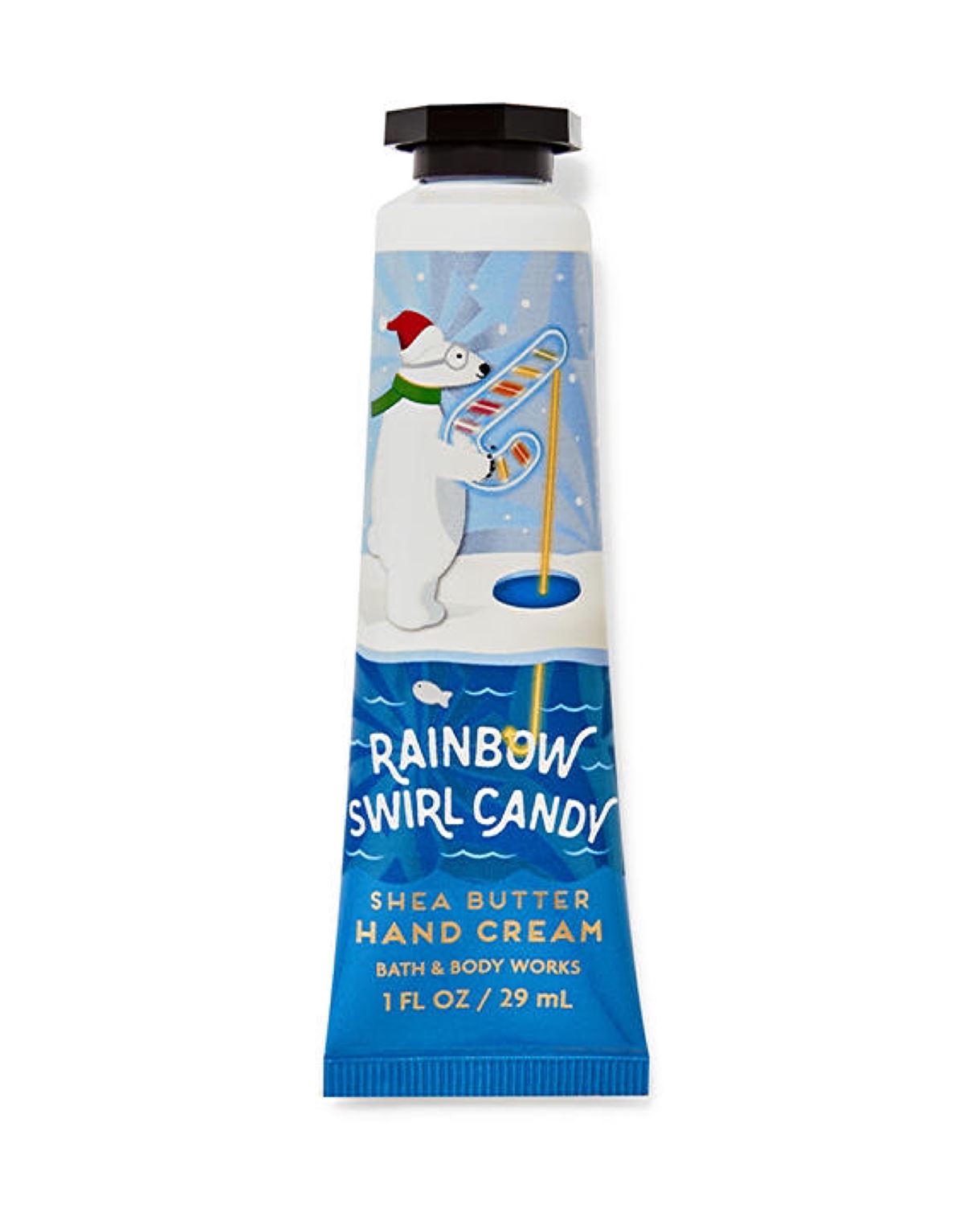 Крем для рук Bath&body works -  Rainbow swirl candy 29 ml