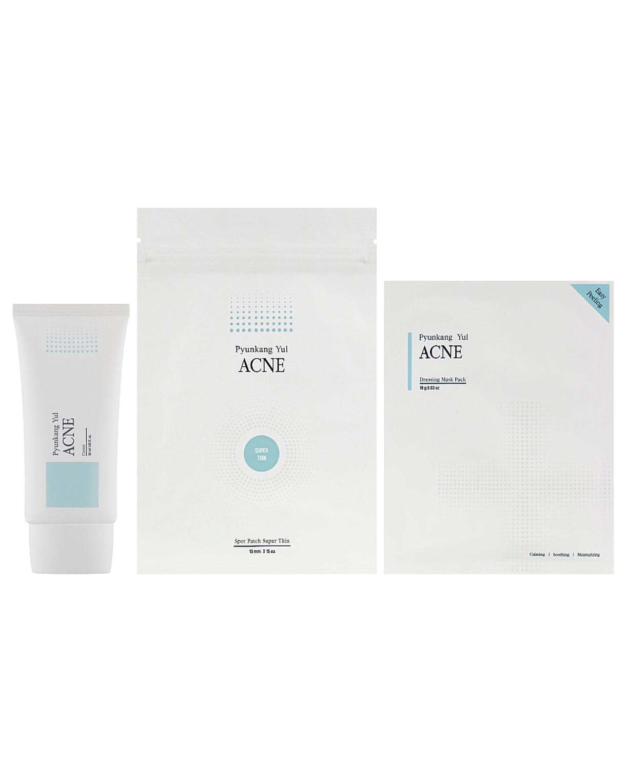 Набір Pyunkang Yul - Acne (cream/50ml + mask/18g + patch/15pc)
