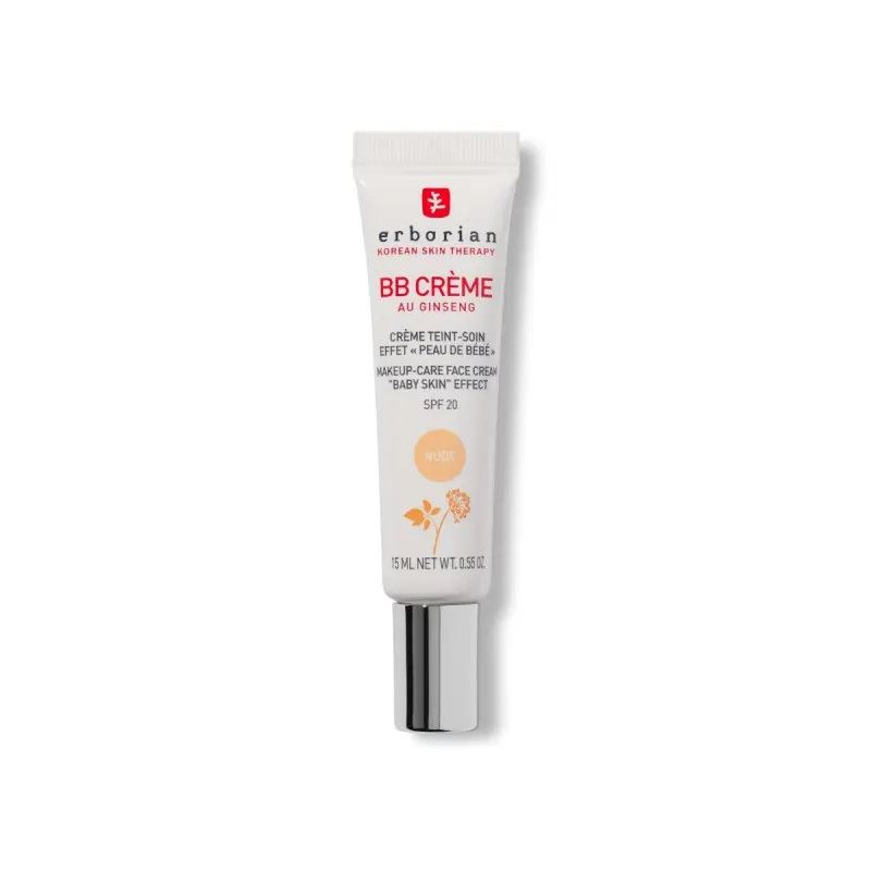 Erborian BB Cream Nude Крем з тонуючим ефектом 5 в 1. 15ml