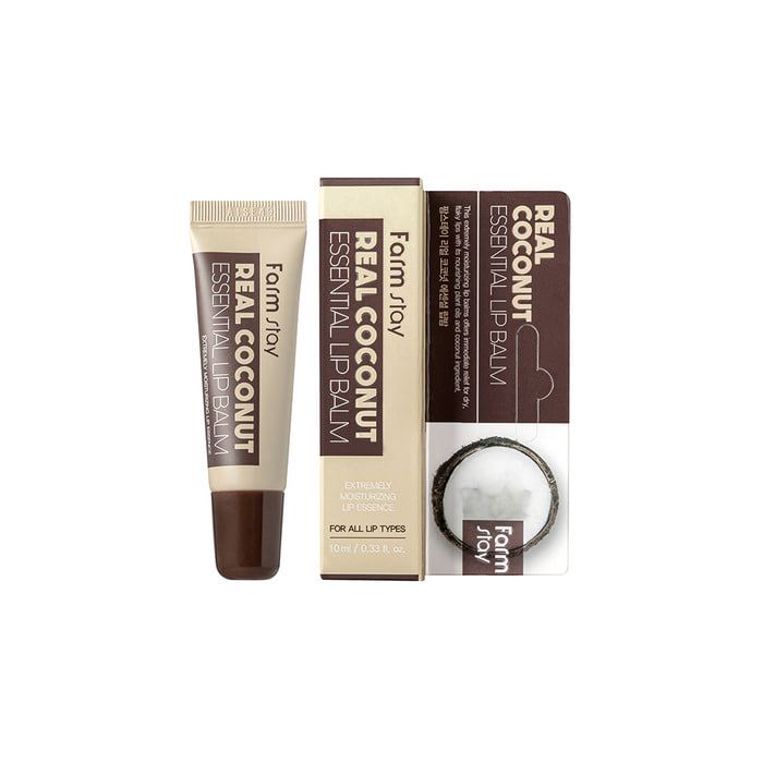 Бальзам для губ з кокосом FarmStay Real Coconut Essential Balm
