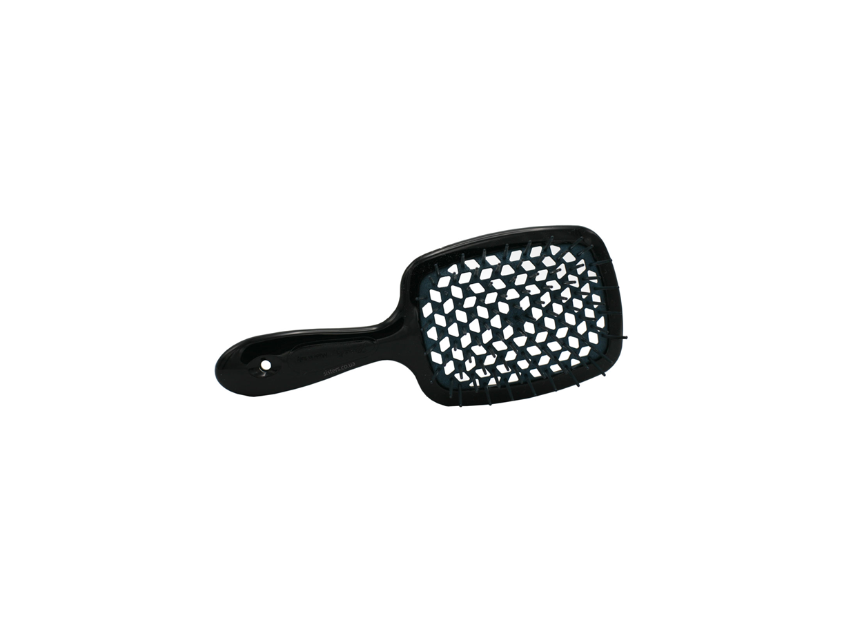 Janeke Superbrush Small - Гребінець для волосся Black Small