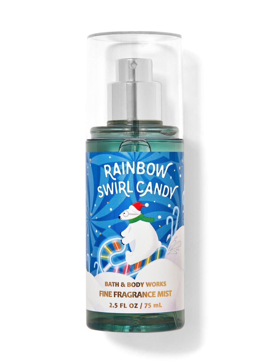 Міні міст для тіла Bath and body works - Rainbow swirl candy