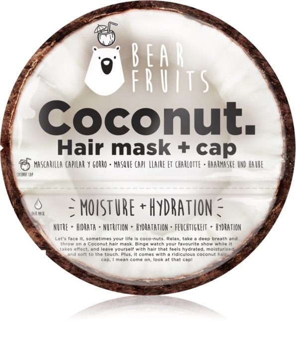 Зволожуюча маска для волосся Bear Fruits - Coconut