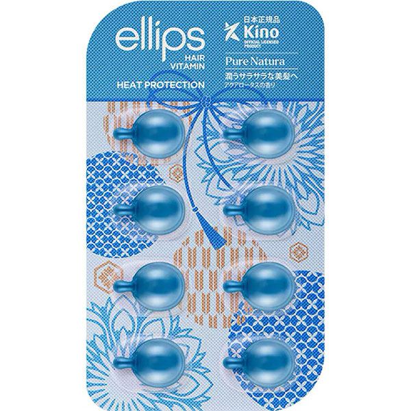 Вітаміни для волосся з екстрактом лотоса «сила лотоса» Ellips - Hair Vitamin Pure Natura With Blue Lotus Extract