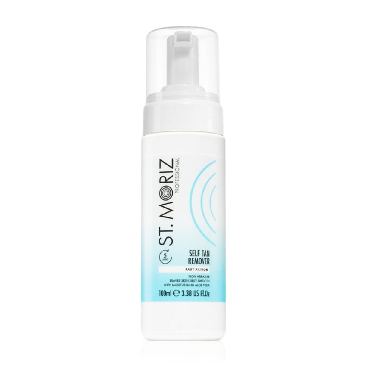 Пінка для зняття засобів автозасмаги ремувер St. Moriz Self Tan Remover Fast Action (100ml)