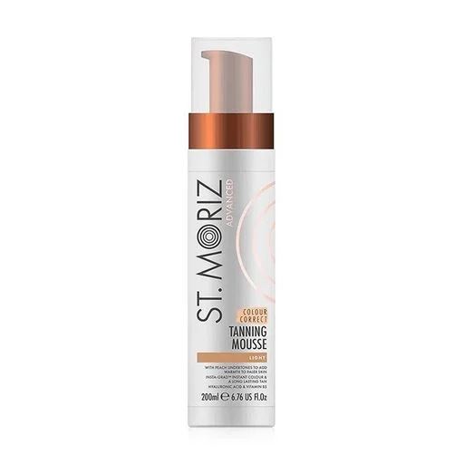 Автобронзат-мус для світлої шкіри St. Moriz Advanced Colour Correcting Tanning Mousse Light