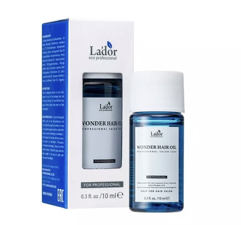 Зволожуюча олія для волосся La'dor Wonder Hair Oil (міні) 10 ml Lador