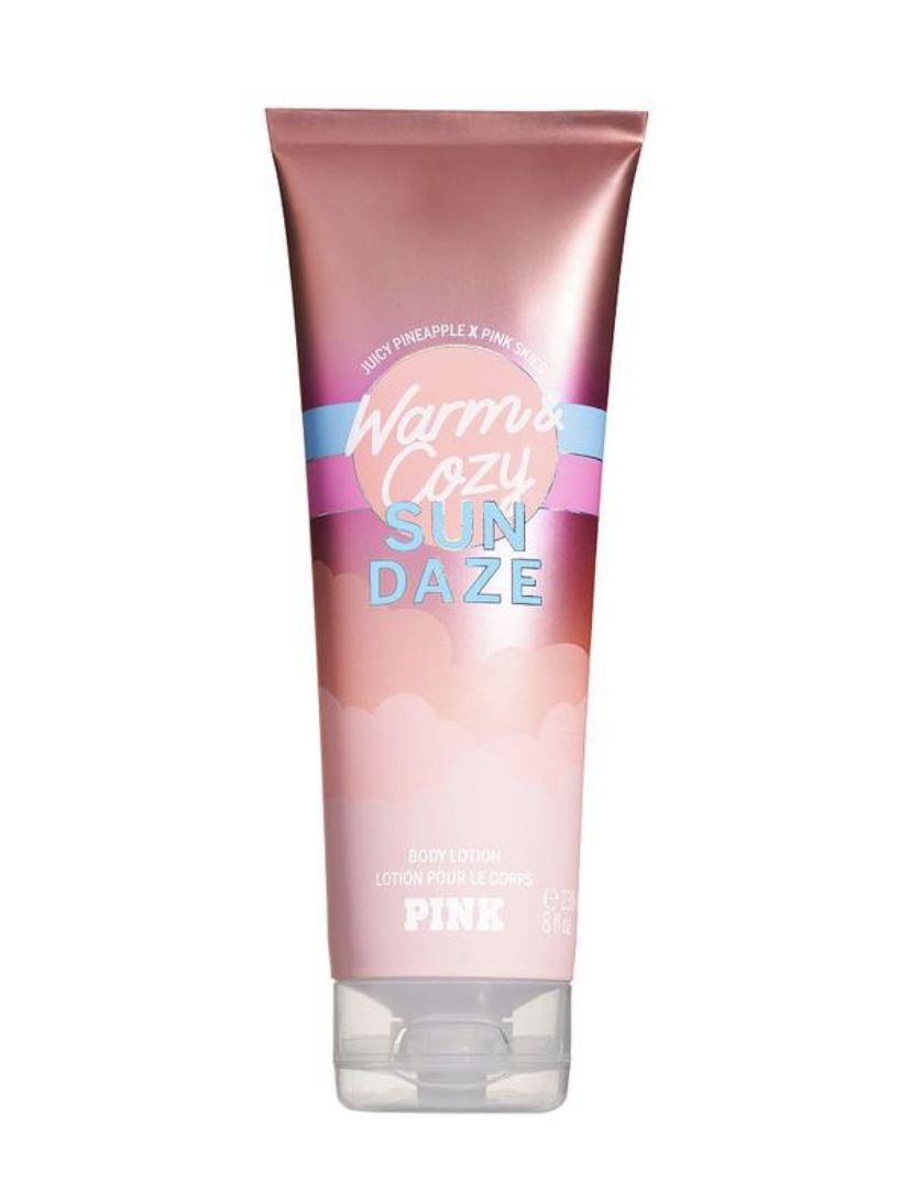 Лосьон для тела Victoria's Secret Pink Warm & Cozy Sun Daze Juice Pineapple X Pink Skies
