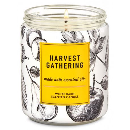 Свічка однофитильна Bath and body works - Harvest Gathering