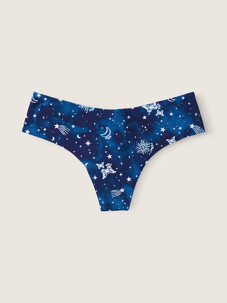 БЕЗШОВНІ СТРІНГИ Victorias Secret - Sexy Illusions Smooth No Show Thong, midnight