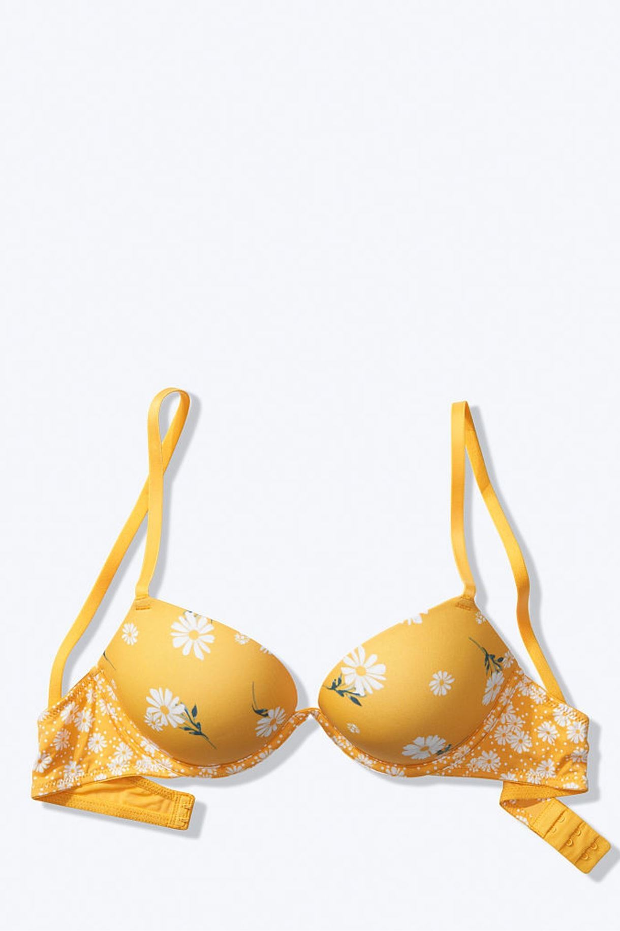 Бюст Victoria's Secret - Wear Everywhere Push-Up Bra (Triumph White and Yellow Daisy)