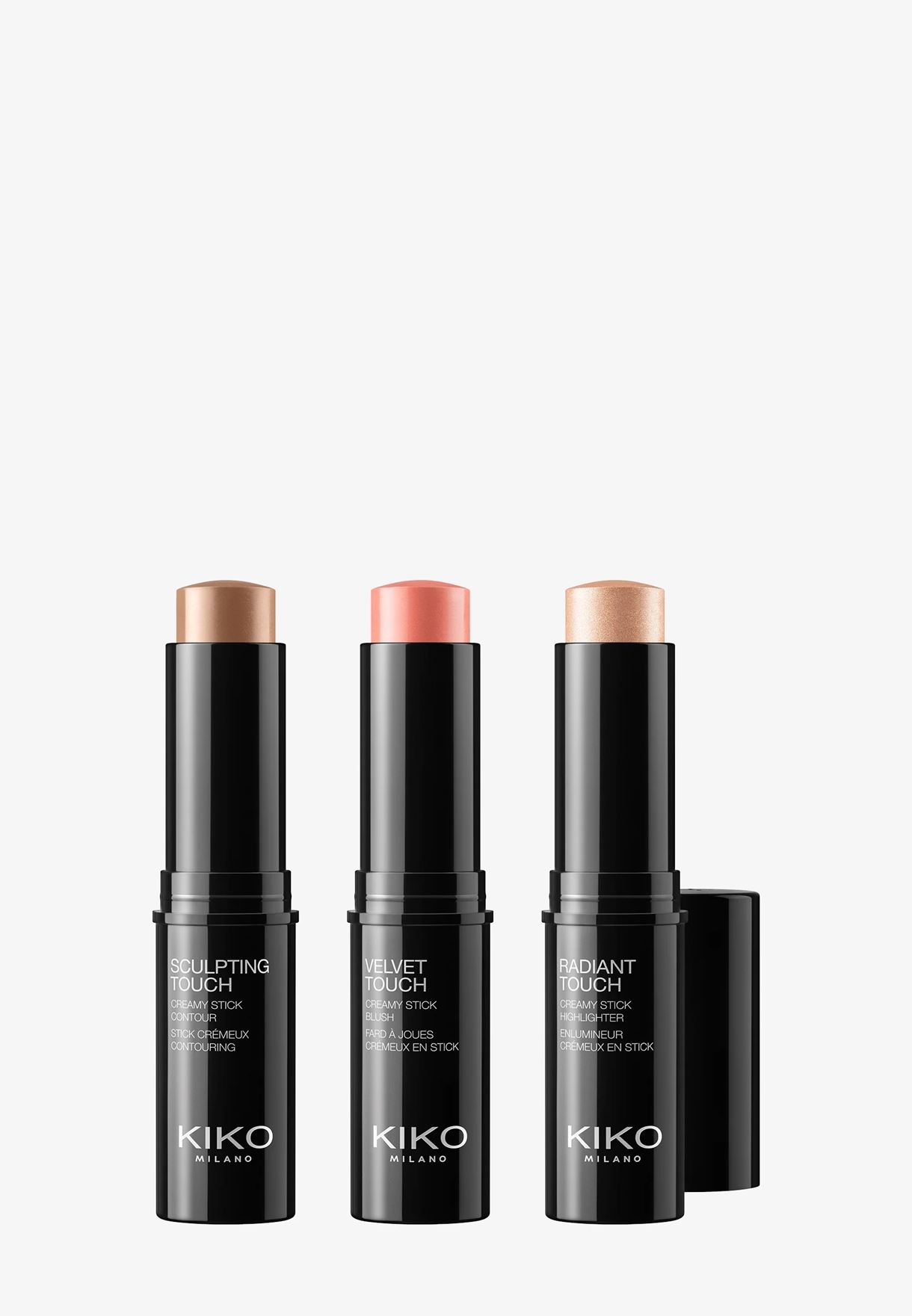 KIKO Milano CONTOURING FACE SET - Makeup set - bonne mine - НАБІР ДЛЯ КОНТУРИНГУ ОБЛИЧЧЯ