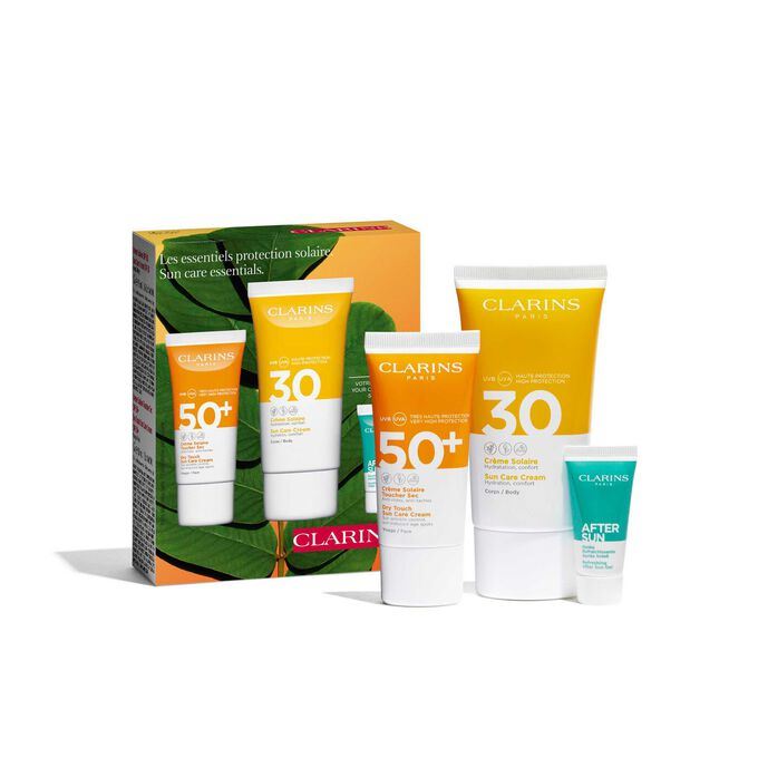 Набір Clarins Sun Set (sun/cr/30ml + sun/cr/75ml + balm/8ml)