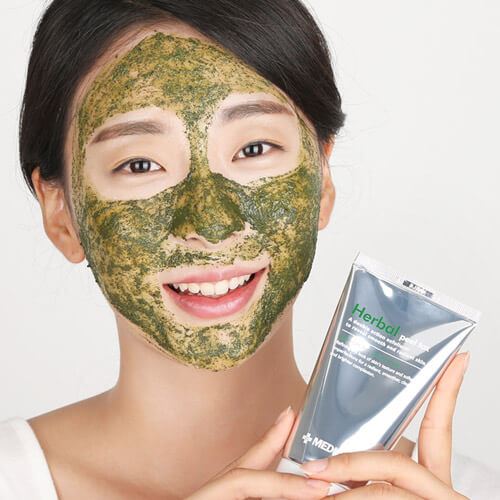 Очищаюча пілінг-маска з ефектом детоксу Medi-Peel Herbal Peel Tox Wash Off Type Cream Mask