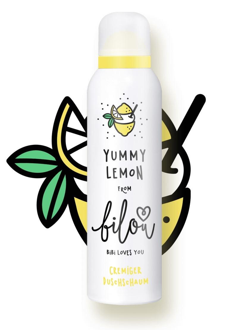 Пінка для душу "Свіжий Лимон" Bilou - Yummy Lemon