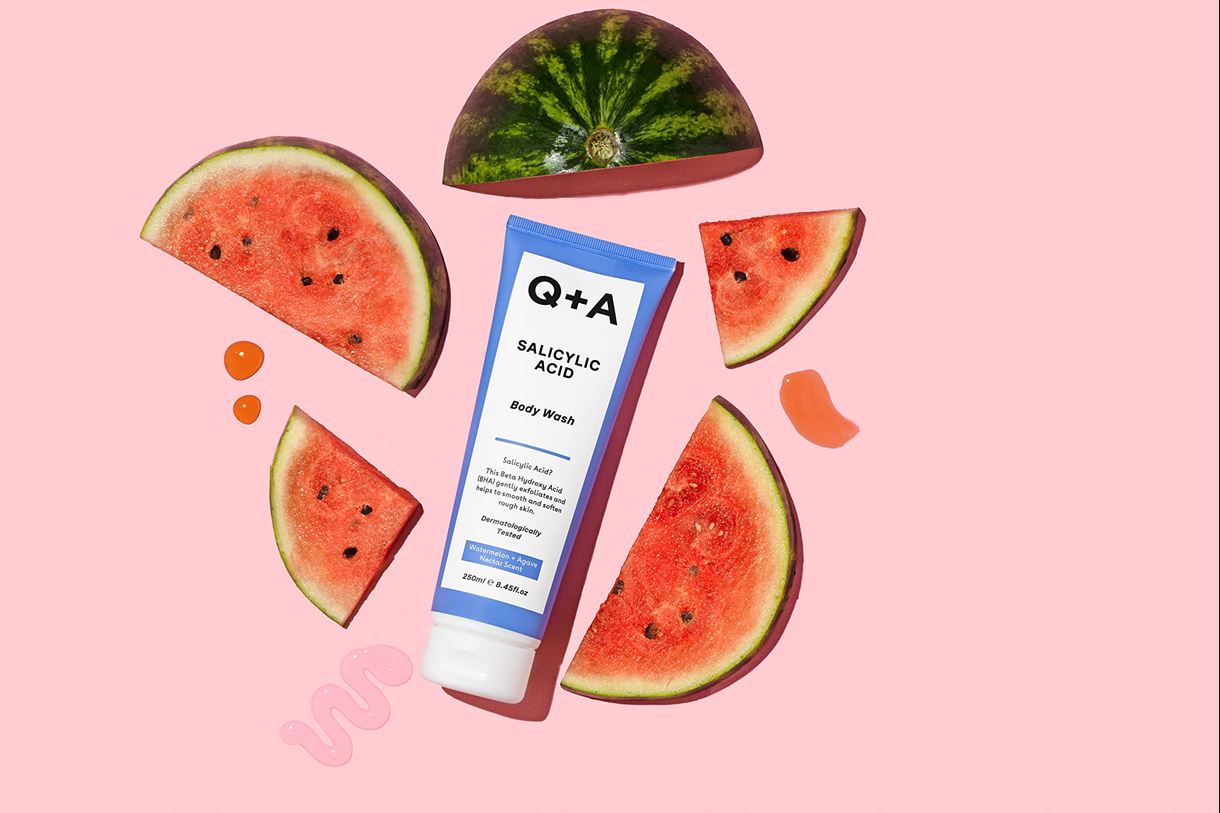 Очищаючий гель для тіла із саліциловою кислотою Q+A Salicylic Acid Body Wash - 250 мл