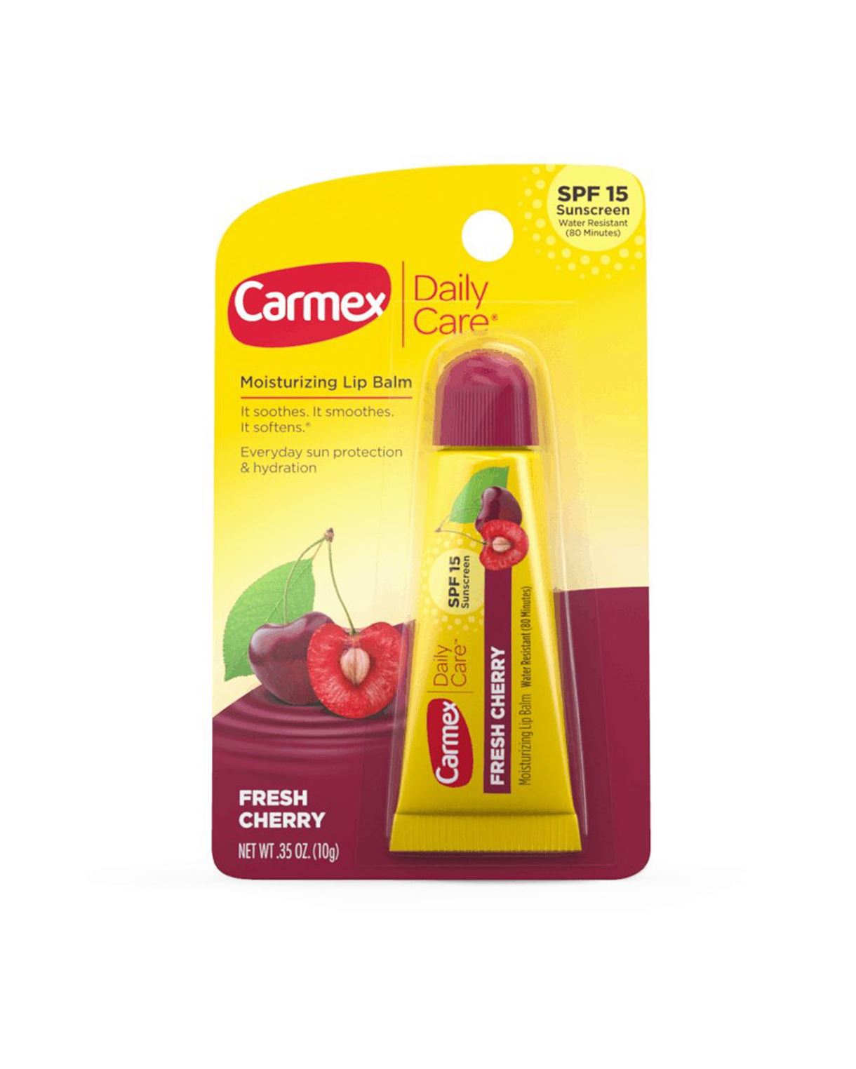 Бальзам для губ у тюбику "Вишня" Carmex Lip Balm cherry