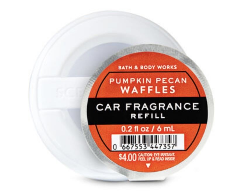 Ароматизатор в машину Bath and body works Pumpkin Pecan Waffles