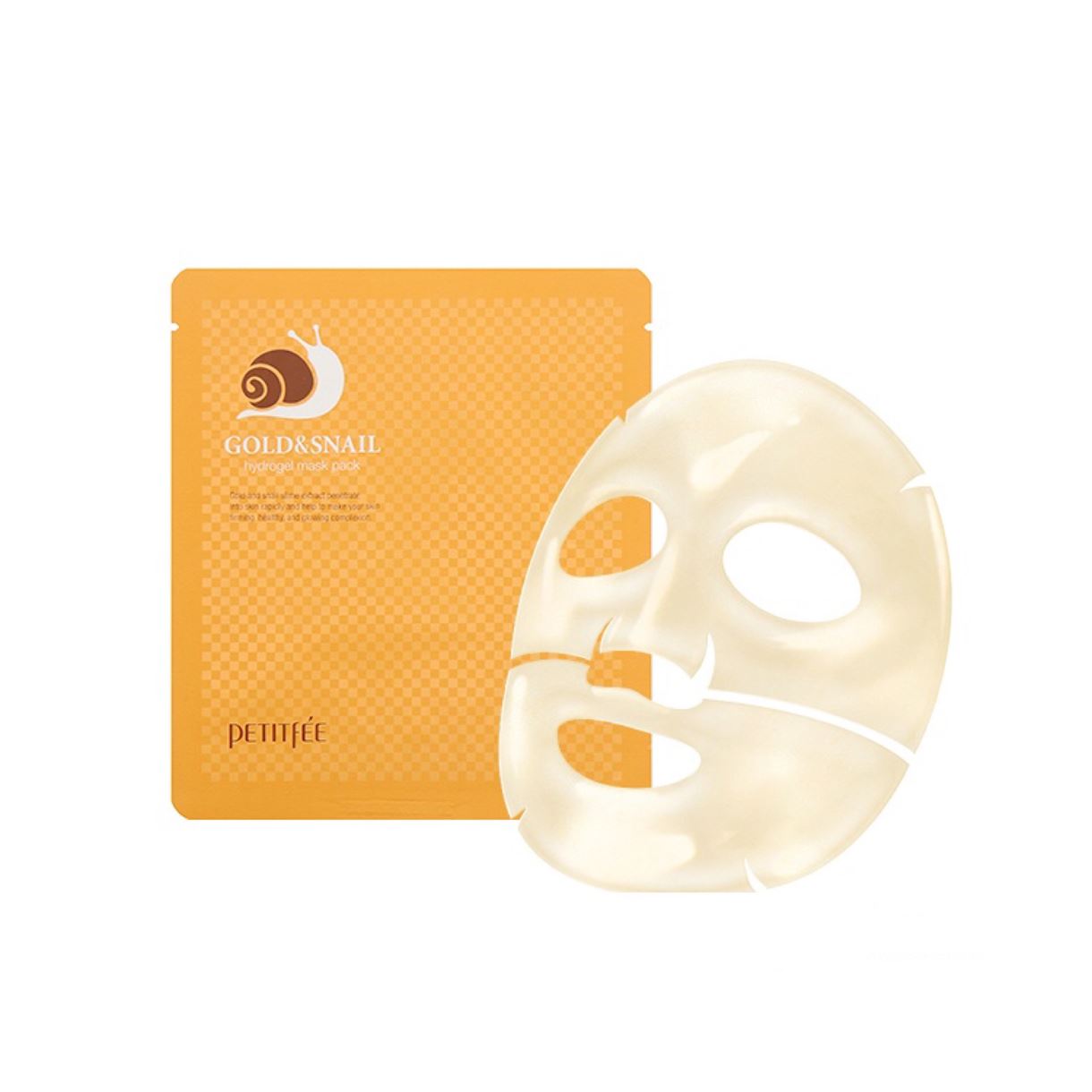 гідрогелева маска Petitfee Gold & Snail Hydrogel Mask