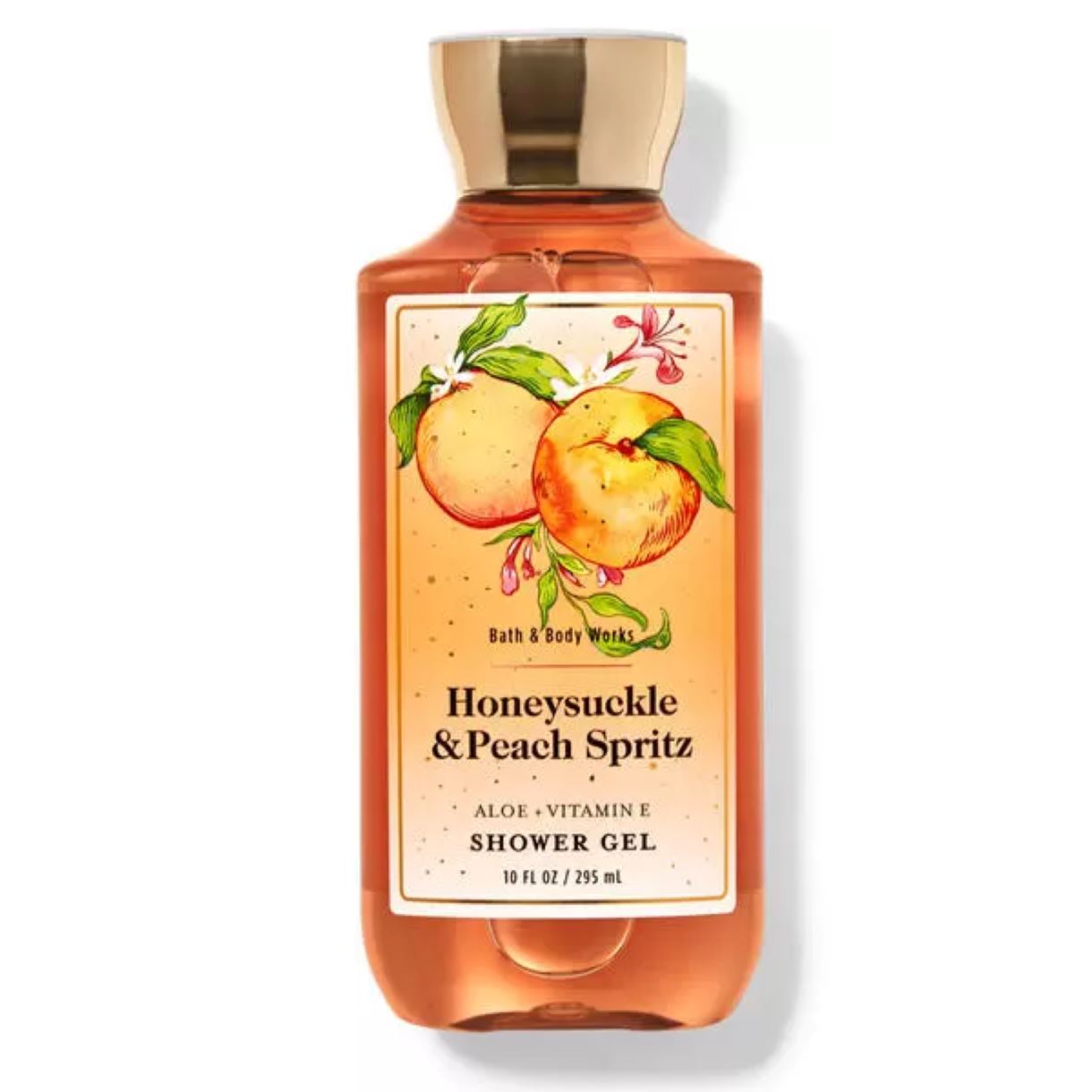 Гель для душу bath and body works - Honeysuckle & Peach Spritz shower gel
