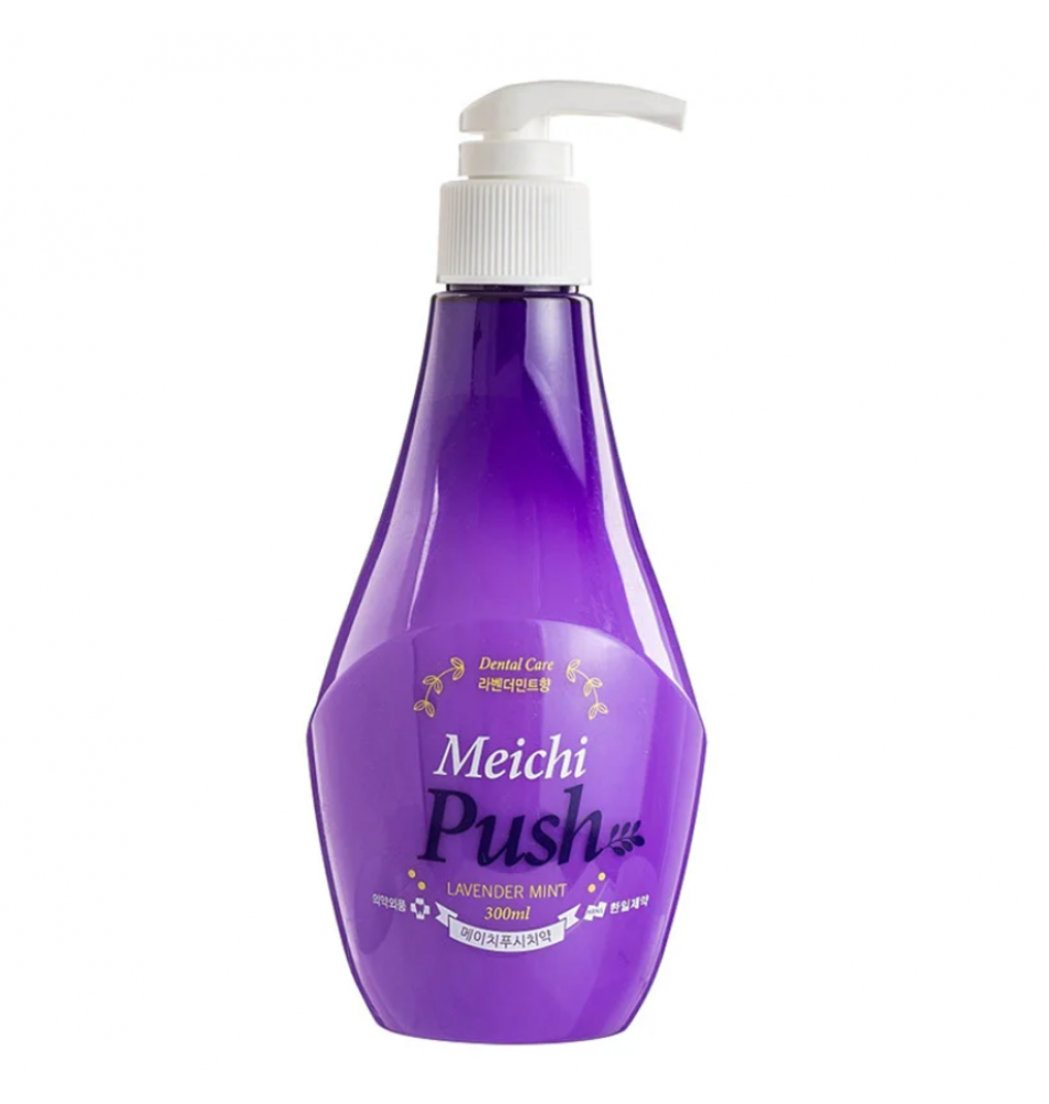 Зубна паста з екстрактом лаванди Hanil Meichi Pumping Lavender Mint