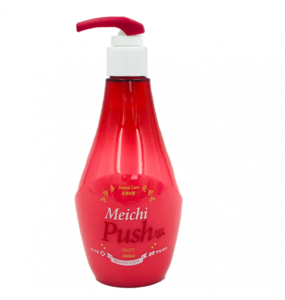 Зубна паста фруктова з дозатором Hanil Meichi Pumping Fruitty Mint