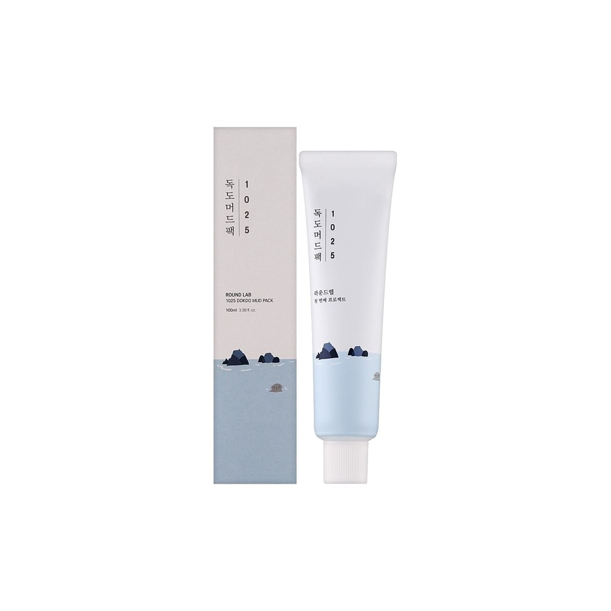 Round Lab 1025 Dokdo Mud Pack - Глиняна маска для обличчя 100ml