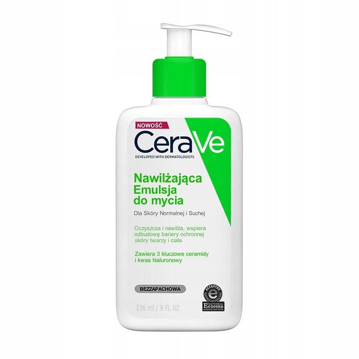 Зволожуюча емульсія для очищення шкіри CeraVe - Nawilżająca Emulsja do Mycia (236ml)