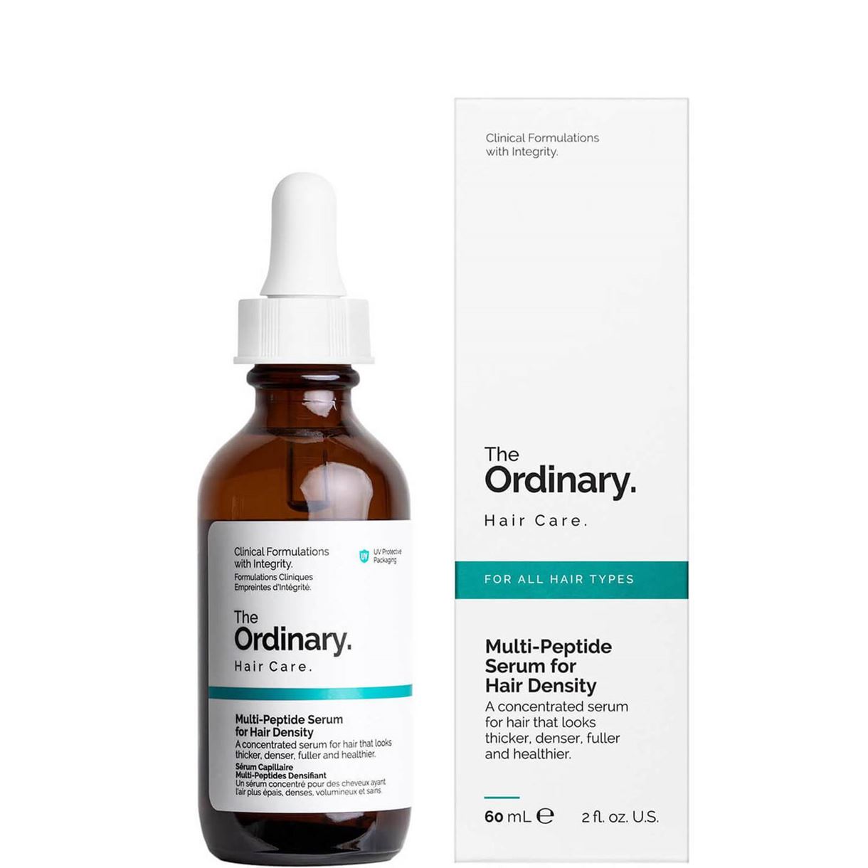 Багатопептидна сироватка, що збільшує густоту волосся The Ordinary - Multi Peptide Serum For Hair Density (60ml)