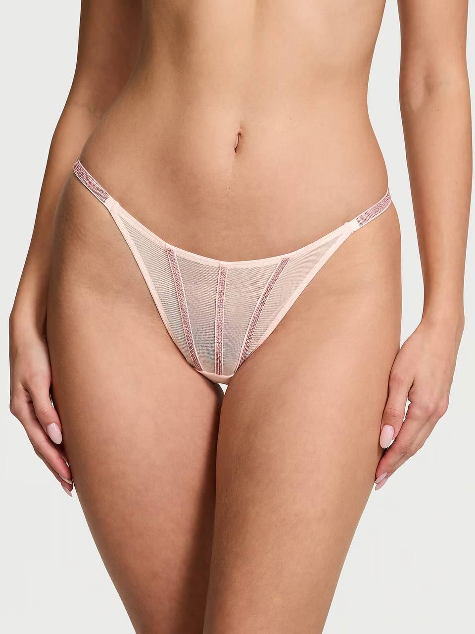 Трусики Sheer Shine Thong Panty