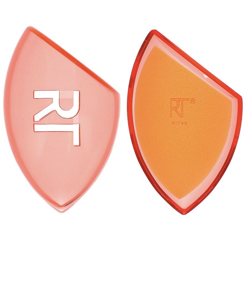 Cпонж + контейнер для хранения Real Techniques Miracle Complexion Sponge + Travel Sponge Case