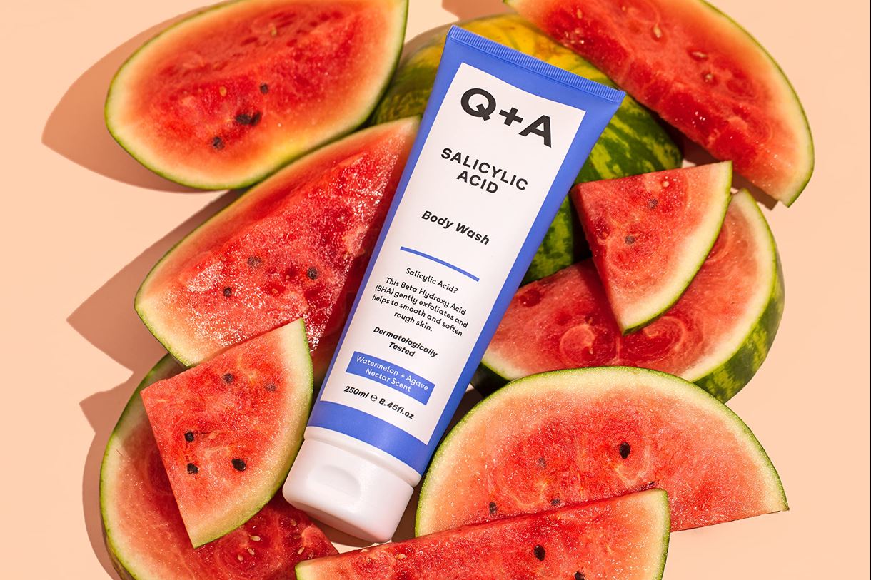 Очищаючий гель для тіла із саліциловою кислотою Q+A Salicylic Acid Body Wash - 250 мл