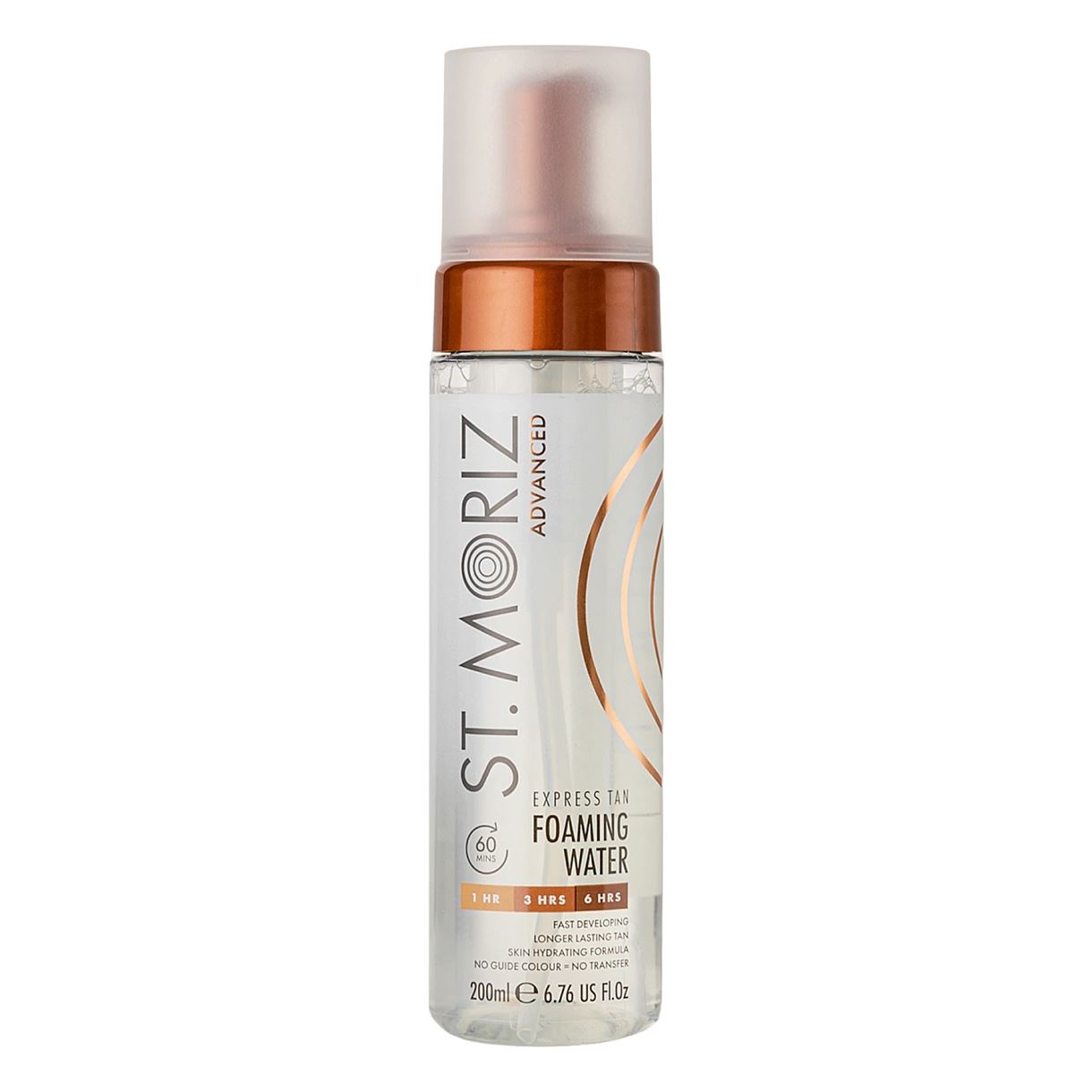 Пінка для автозасмаги St.Moriz - Advanced - Express Tan Foaming Water - 200ml