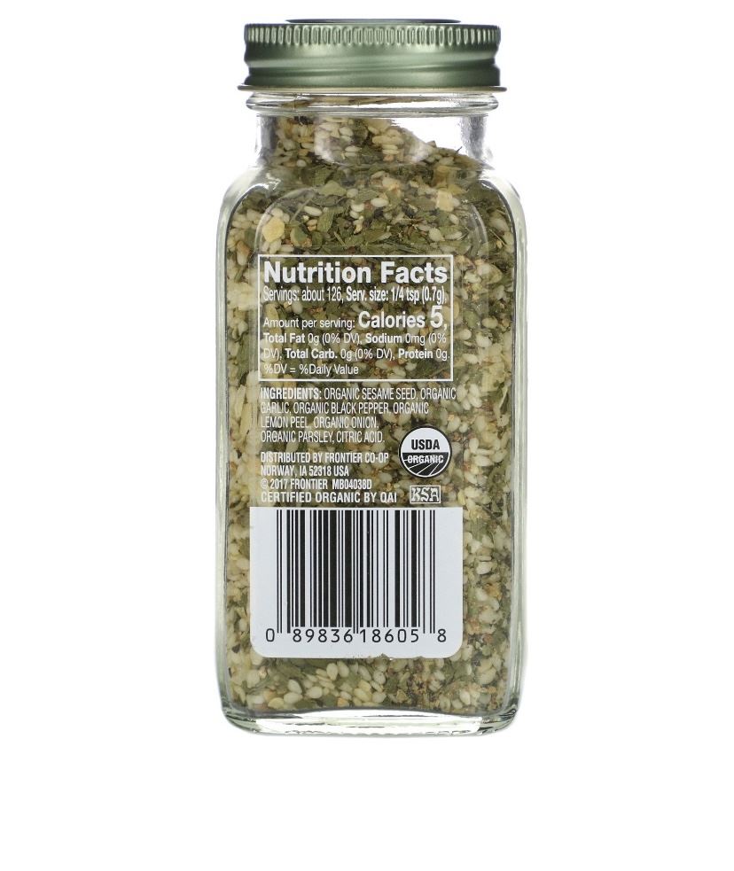 Часник та трави Simply Organic, 3,10 унції (88 г)