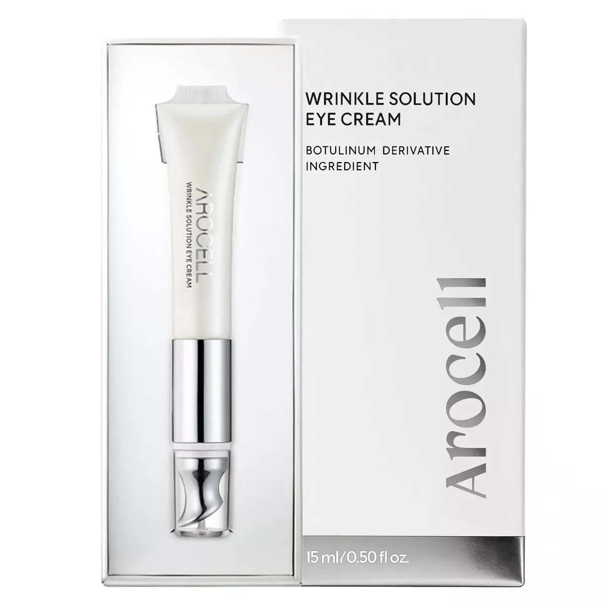 Arocell Wrinkle Solution Eye Cream - Крем для омолодження шкіри навколо очей з ботулінічним поліпептидом та гальванічним підсилювачем-аплікатором