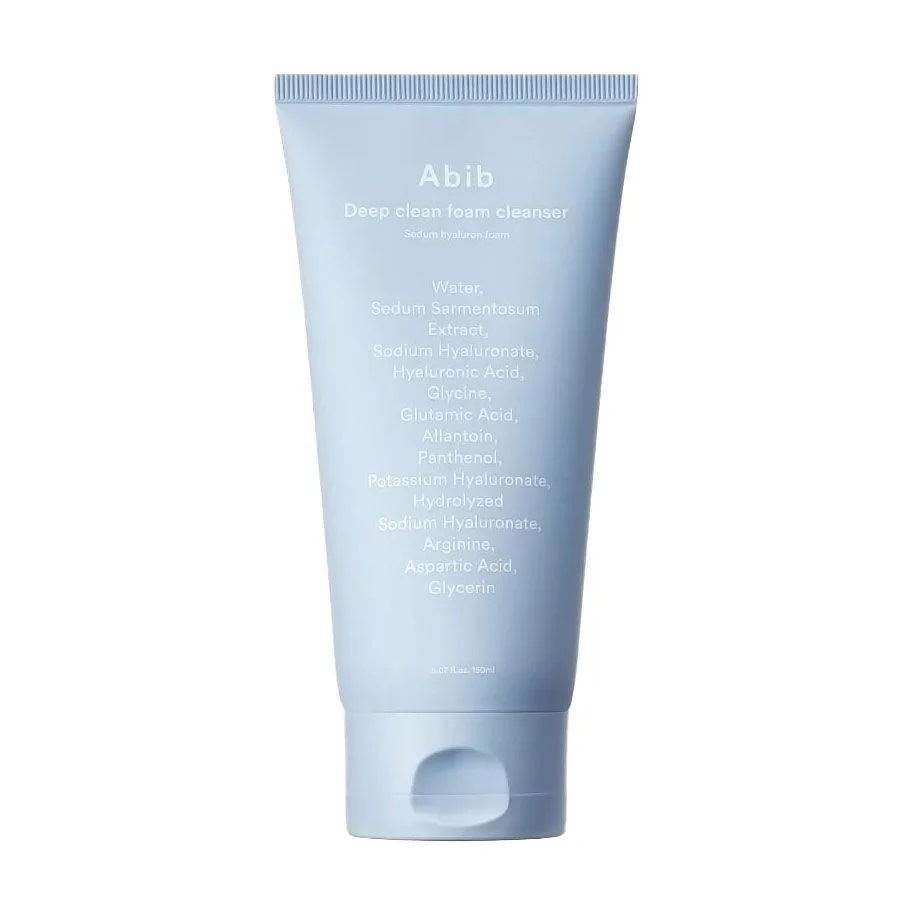 Глибокоочищувальна пінка для вмивання Abib Deep Clean Foam Cleanser Sedum Hyaluron Foam з гіалуроновою кислотою, 150 мл