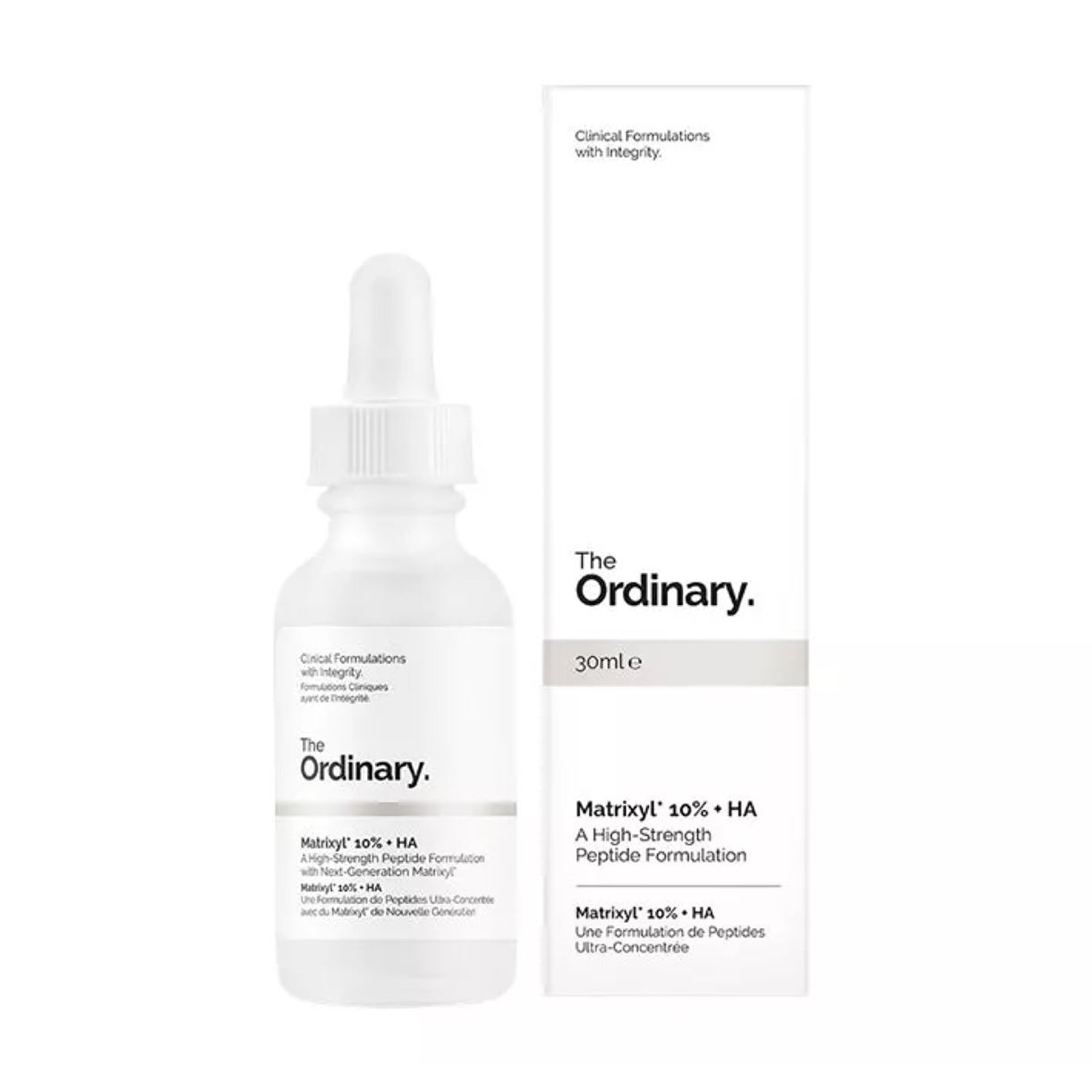 Пептидна сироватка з гіалуроновою кислотою The Ordinary Matrixyl 10% + HA