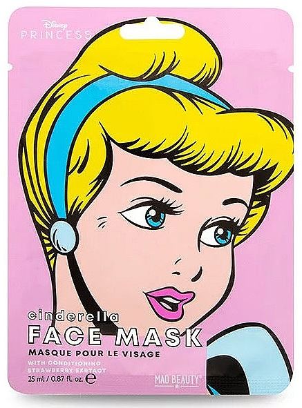 Тканинна маска для обличчя "Попелюшка" Mad Beauty Disney POP Princess Cinderella Face Mask
