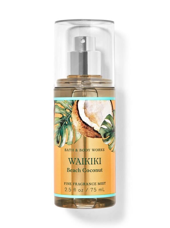 Парфумований спрей для тіла bath and body works WAIKIKI BEACH COCONUT 75ml.