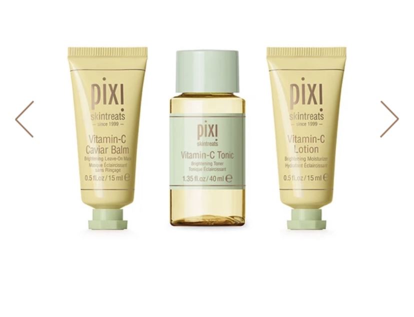 Набір Pixi Best  of Vitamin -c gift set нічна маска, тонік